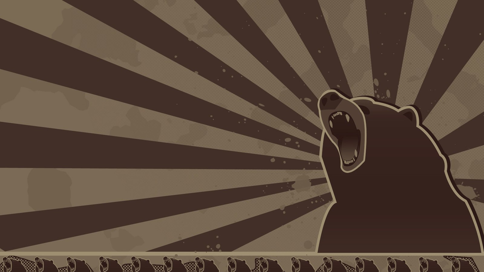 Обои вектор, медведь, зубы, vector, bear, teeth разрешение 1920x1200 Загрузить