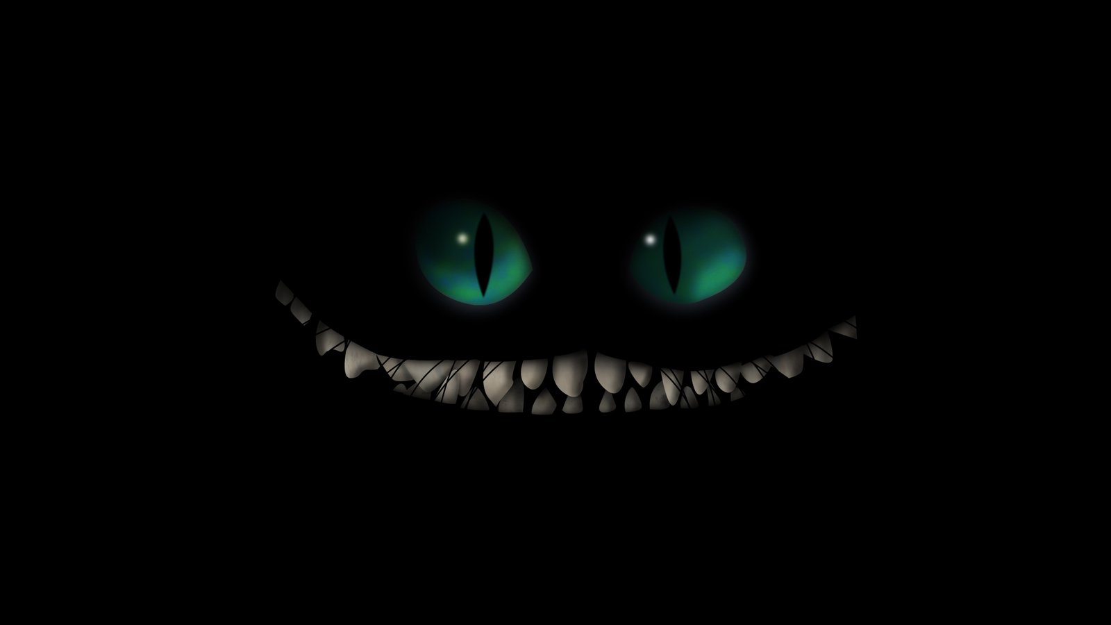 Обои улыбка, кот, чеширский кот, smile, cat, cheshire cat разрешение 2560x1600 Загрузить