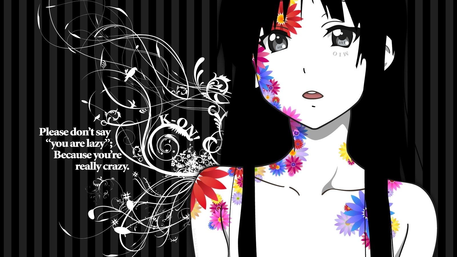 Обои арт, обои, аниме, k-on, mio, седзе, art, wallpaper, anime, magical girl разрешение 1920x1200 Загрузить