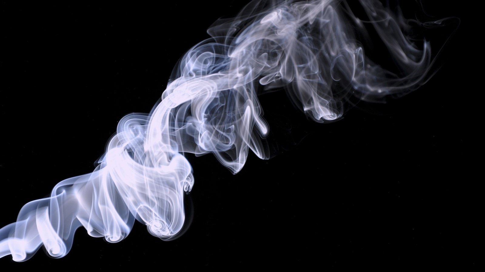 Обои дым, черный, smoke, black разрешение 2560x1600 Загрузить