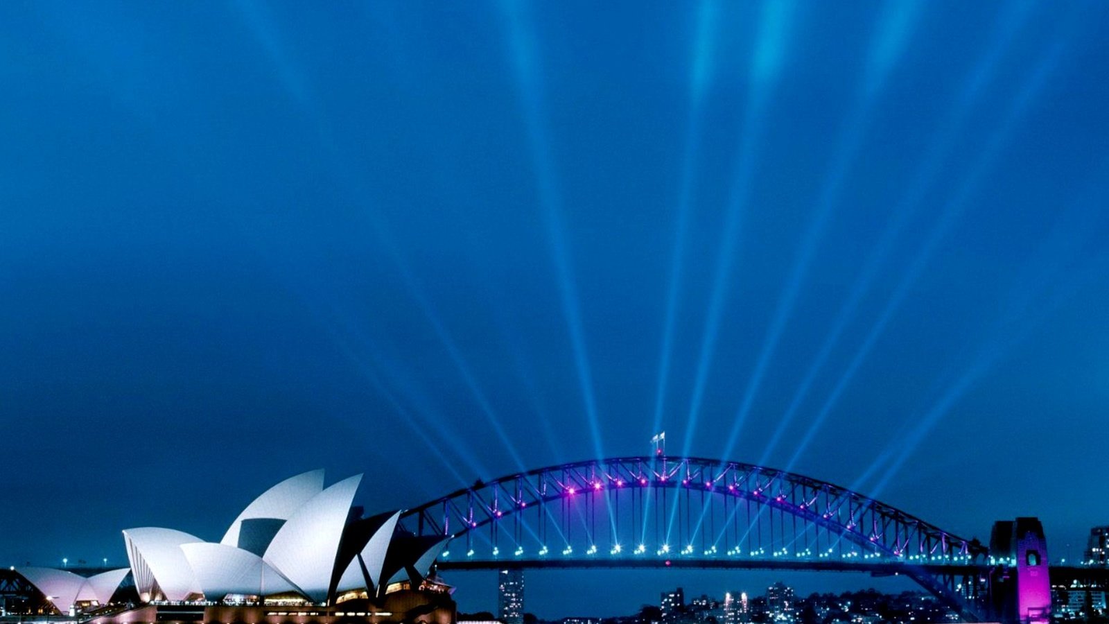 Обои огни, сидней, австралия, lights, sydney, australia разрешение 2000x1500 Загрузить