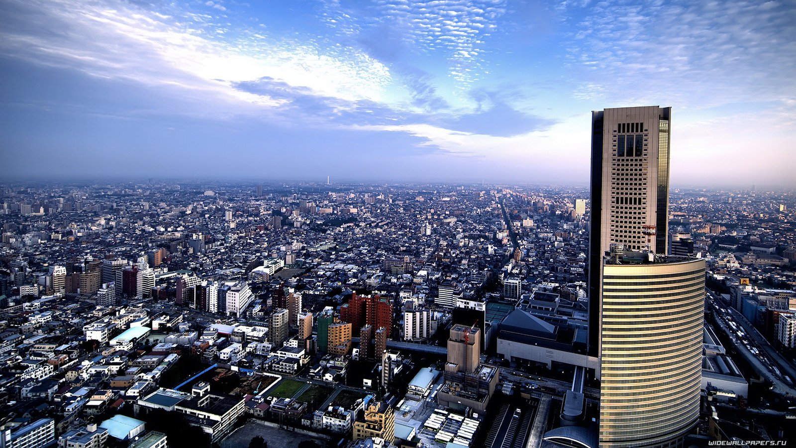 Обои вид сверху, город, небоскребы, мегаполис, сша, нью-йорк, the view from the top, the city, skyscrapers, megapolis, usa, new york разрешение 1920x1080 Загрузить