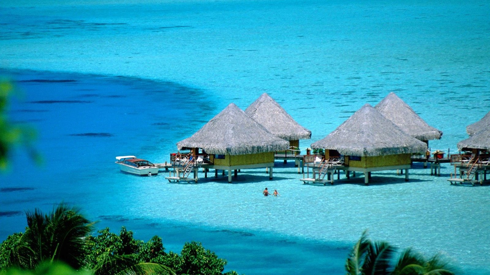 Обои бунгало, тропики, мальдивы, bungalow, tropics, the maldives разрешение 2560x1920 Загрузить