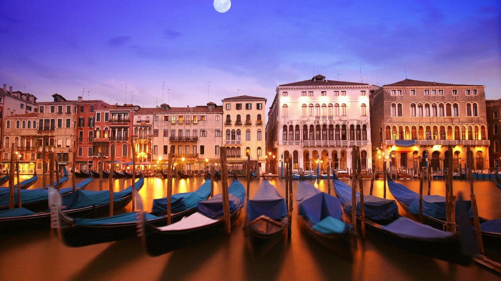 Обои лодки, венеция, канал, италия, здания, гондольеры, boats, venice, channel, italy, building, gondoliers разрешение 1920x1200 Загрузить