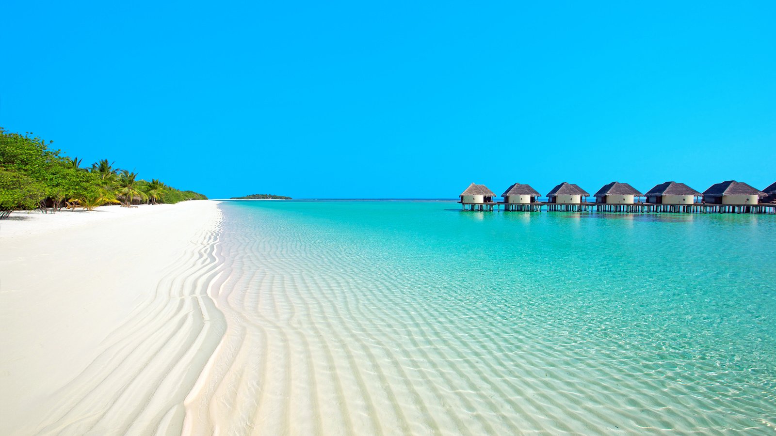 Обои море, пляж, тропики, мальдивы, sea, beach, tropics, the maldives разрешение 5032x3382 Загрузить