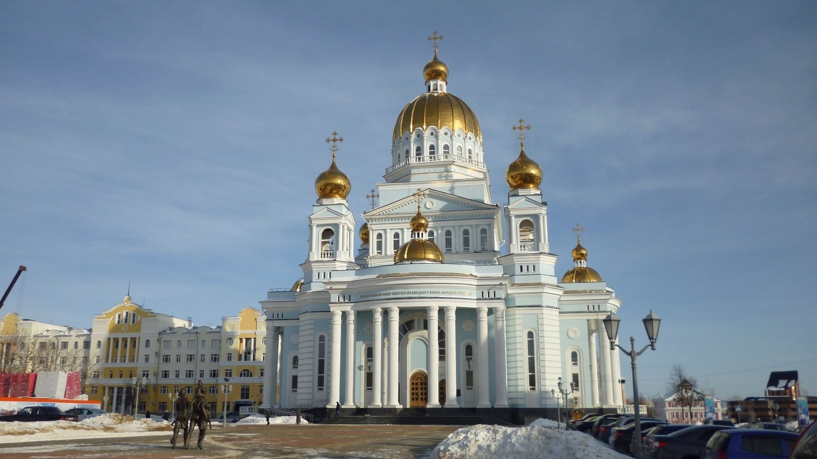 Обои cathedral of st. theodore ushakov. разрешение 1920x1080 Загрузить