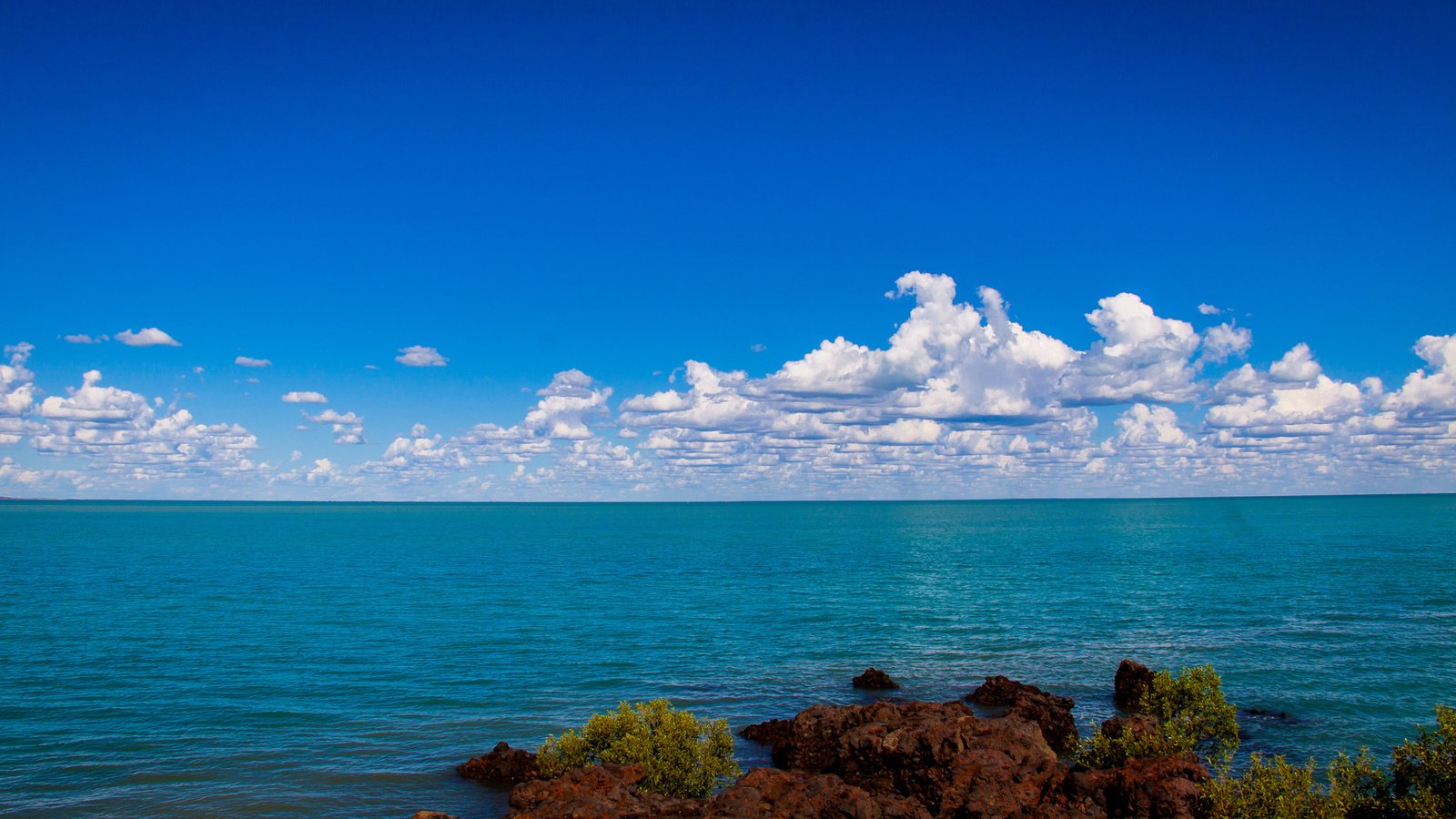 Обои небо, пейзаж, море, скалистый берег, the sky, landscape, sea, rocky shore разрешение 1920x1080 Загрузить