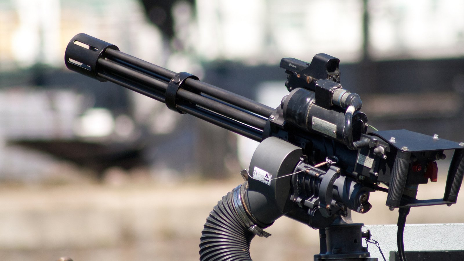 Обои пулемет, m134 minigun, многоствольный, machine gun, multicore разрешение 1920x1200 Загрузить