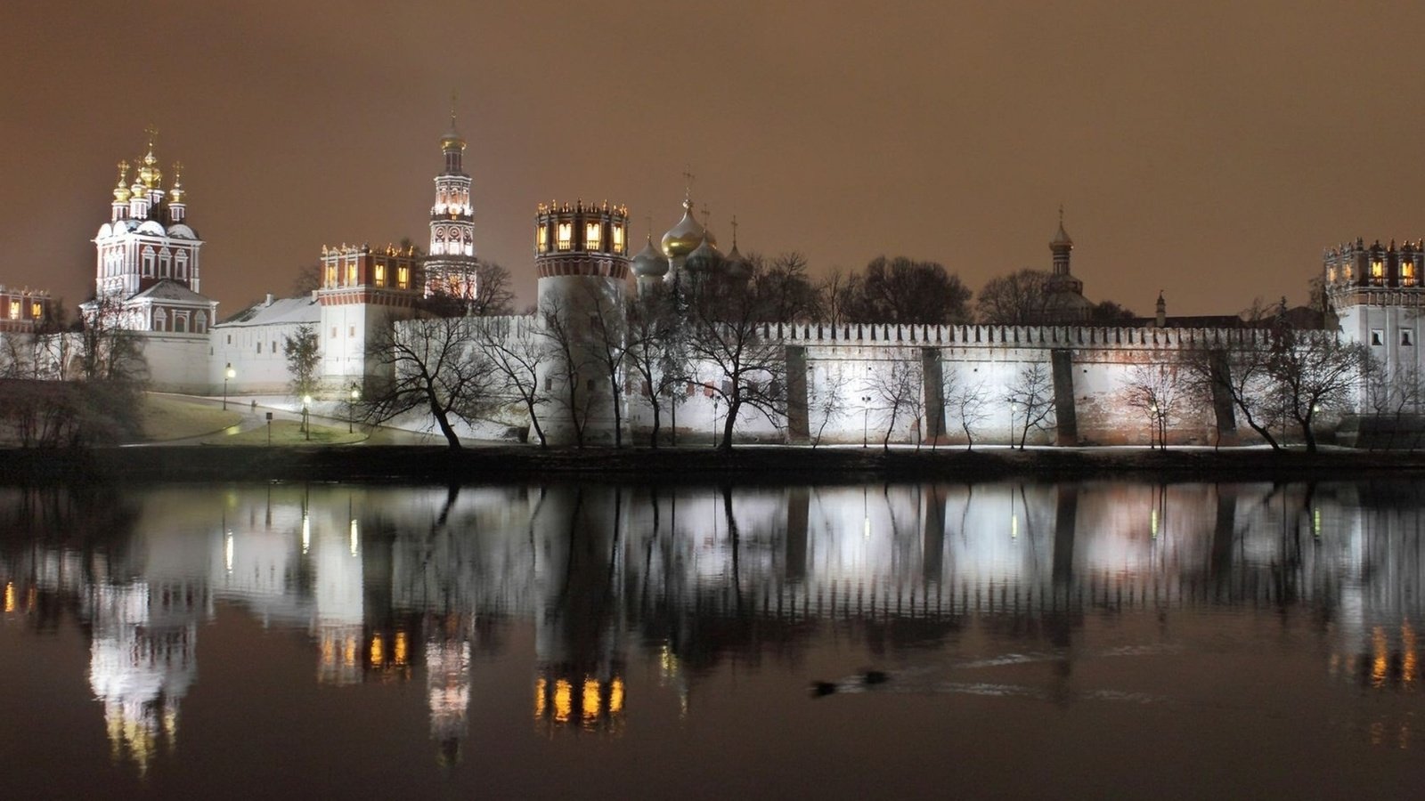 Обои монастырь, новодевичий, the monastery, novodevichy разрешение 1920x1080 Загрузить