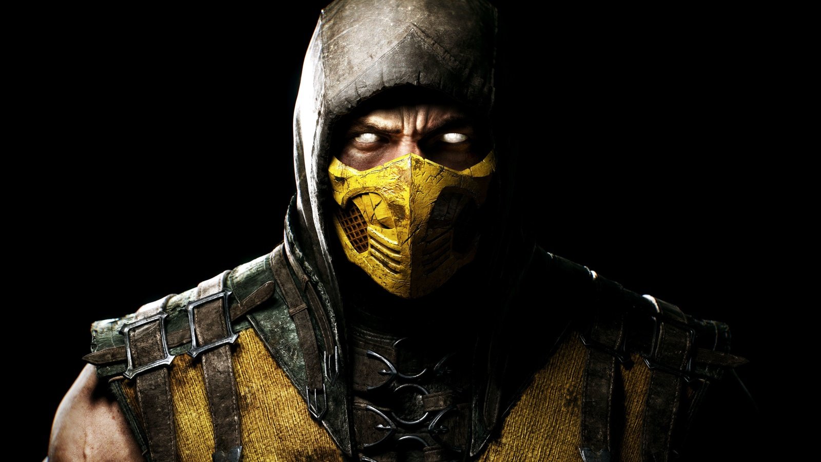 Обои маска, игра, костюм, смертельная битва, скорпион, дичь, mask, the game, costume, mortal kombat, scorpio, game разрешение 4000x2657 Загрузить