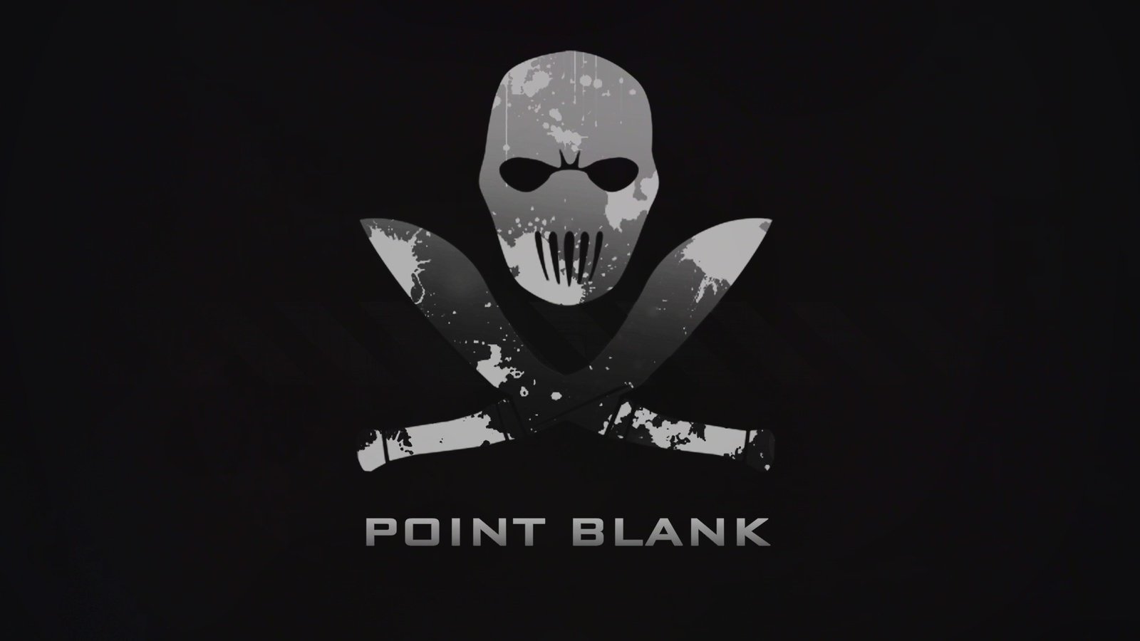 Обои минимализм, черный фон, игра, череп, point blank, minimalism, black background, the game, skull разрешение 1920x1080 Загрузить