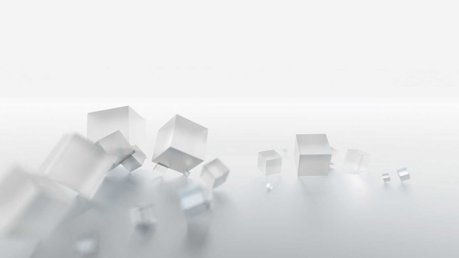Обои кубики, белый фон, белые, 3d-графика, cubes, white background, white, 3d graphics разрешение 2048x1280 Загрузить