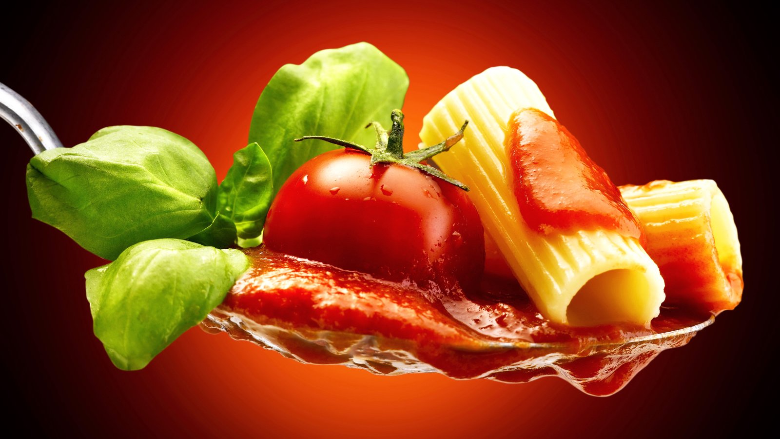 Обои зелень, макро, помидор, ложка, соус, макароны, макарон, помидорами, greens, macro, tomato, spoon, sauce, pasta, tomatoes разрешение 4500x3052 Загрузить