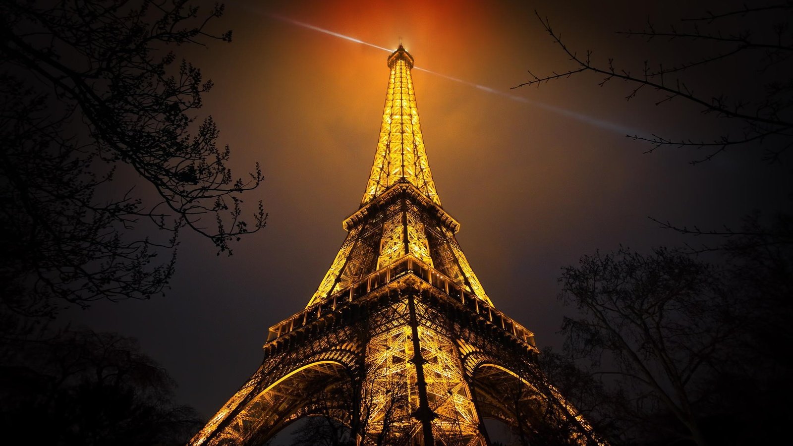 Обои башня, париж, франция, эйфелева башня, ночь небо, tower, paris, france, eiffel tower, the night sky разрешение 2048x1365 Загрузить