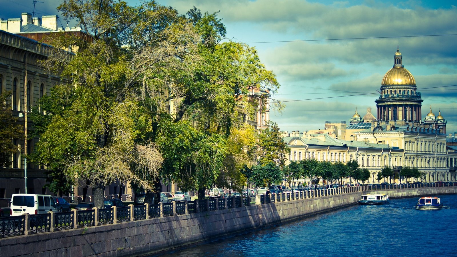 Обои река, город, санкт-петербург, river, the city, saint petersburg разрешение 2560x1600 Загрузить