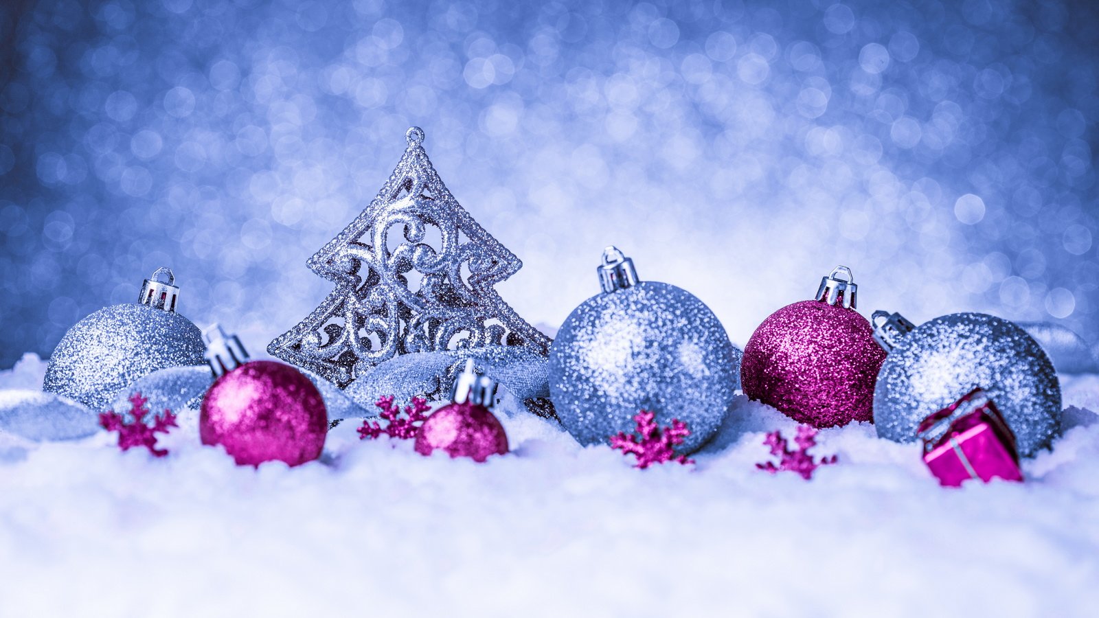 Обои снег, новый год, шары, украшения, рождество, клубки, декорация, елочная, merry, snow, new year, balls, decoration, christmas разрешение 6530x4353 Загрузить
