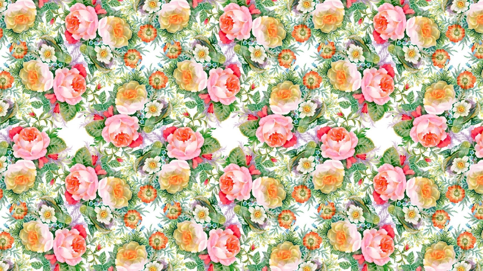 Обои цветы, бутоны, узор, розы, букет, flowers, buds, pattern, roses, bouquet разрешение 1920x1280 Загрузить