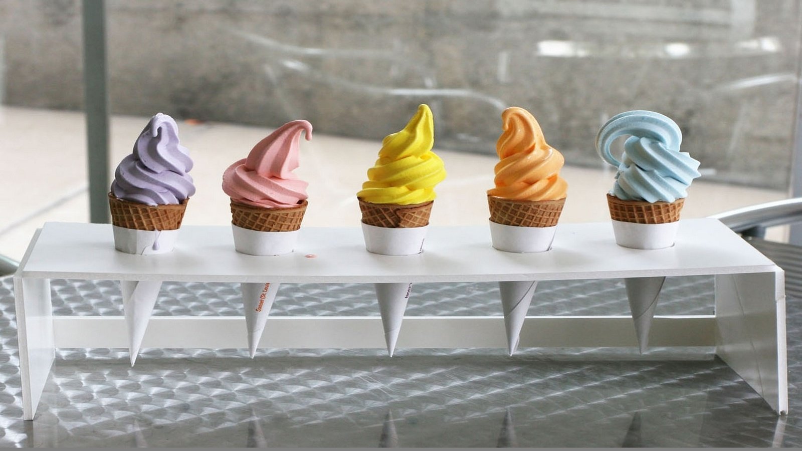 Обои мороженое, сладкое, десерт, вафля, стаканчик, ice cream, sweet, dessert, wafer, cup разрешение 1920x1080 Загрузить
