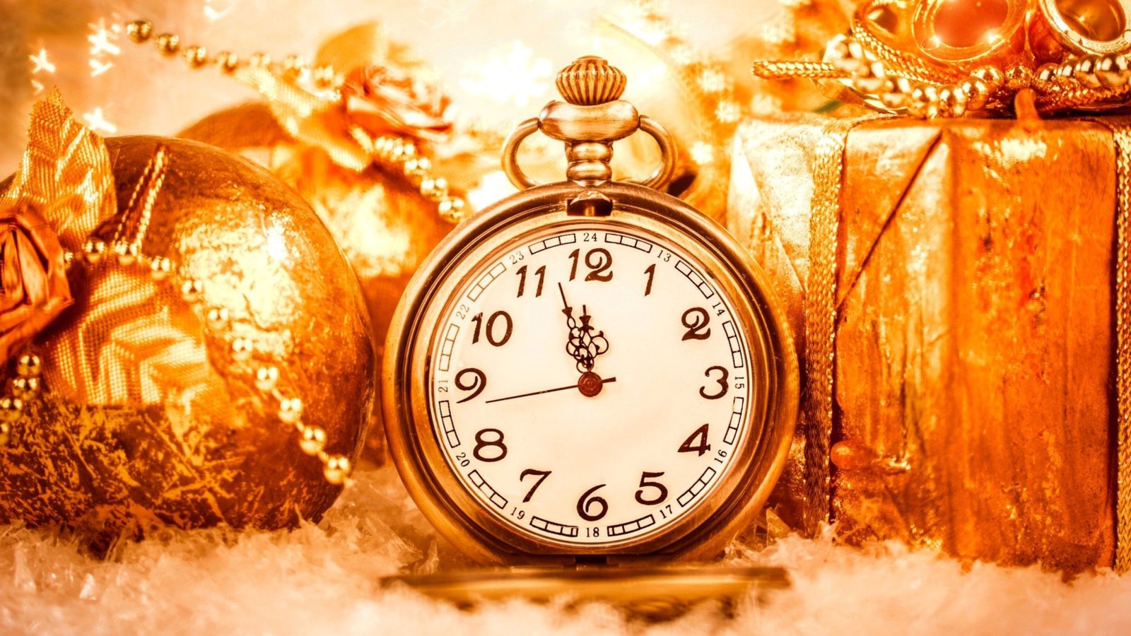 Обои новый год, украшения, часы, подарок, праздник, подароки, new year, decoration, watch, gift, holiday, gifts разрешение 2560x1600 Загрузить