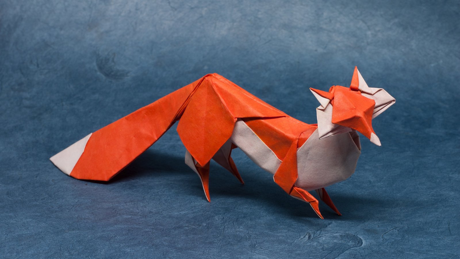 Обои бумага, лиса, хищник, оригами, лисица, paper, fox, predator, origami разрешение 3072x2048 Загрузить