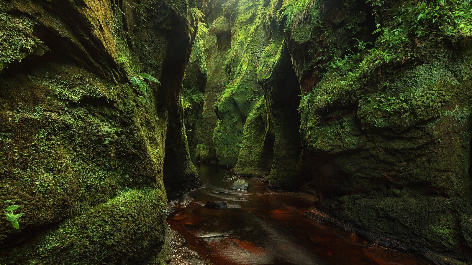 Обои вода, скалы, природа, ручей, мох, речка, шотландия, water, rocks, nature, stream, moss, river, scotland разрешение 5200x3250 Загрузить