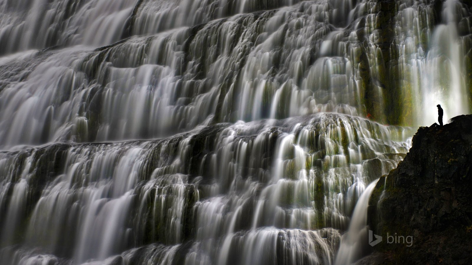 Обои природа, водопад, поток, исландия, bing, водопад диньянди, dynjandi, nature, waterfall, stream, iceland разрешение 1920x1200 Загрузить
