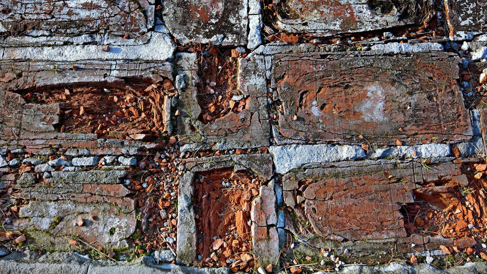 Обои камни, текстура, стиль, кирпич, кладка, старость, stones, texture, style, brick, masonry, old age разрешение 4914x2851 Загрузить