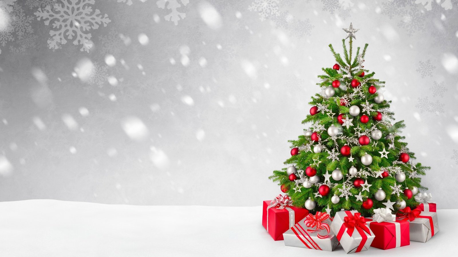 Обои снег, новый год, елка, подарки, рождество, snow, new year, tree, gifts, christmas разрешение 2880x1800 Загрузить