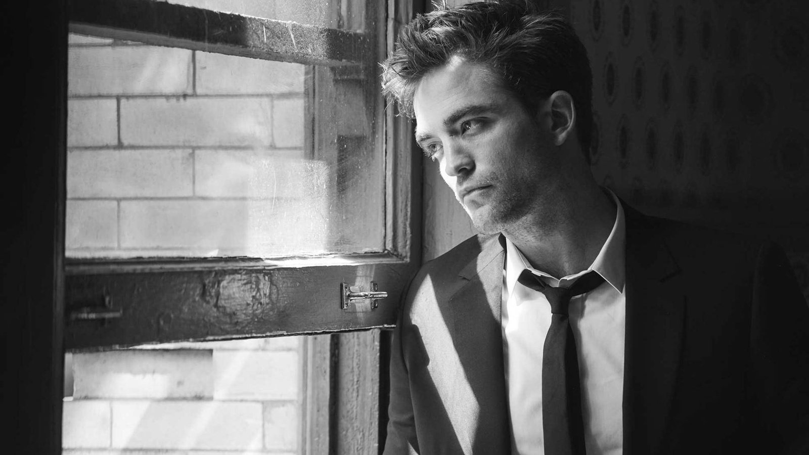 Обои чёрно-белое, актёр, модель, музыкант, роберт паттинсон, black and white, actor, model, musician, robert pattinson разрешение 1920x1200 Загрузить