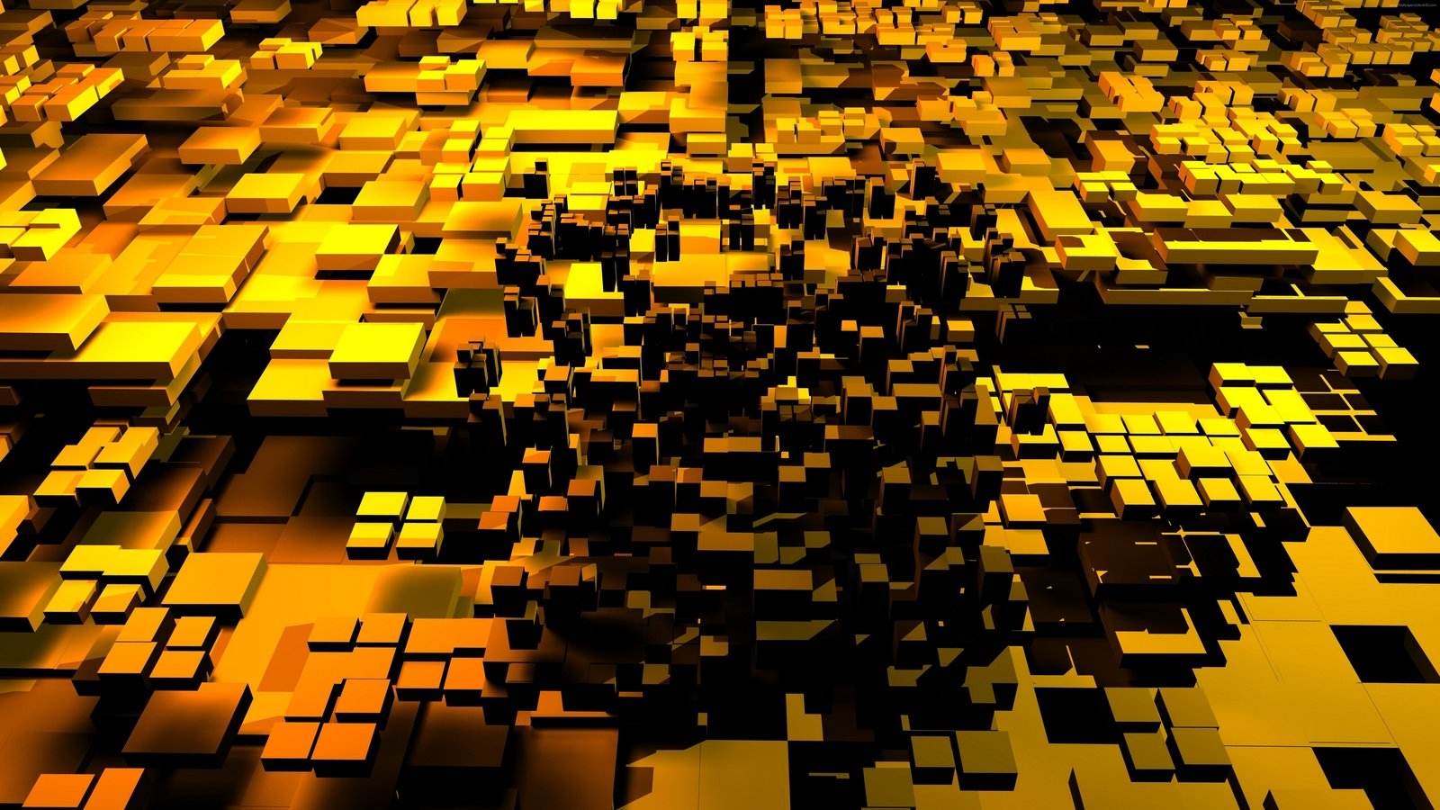 Обои дизайн, кубики, квадраты, золото, 3д, design, cubes, squares, gold, 3d разрешение 2880x1620 Загрузить