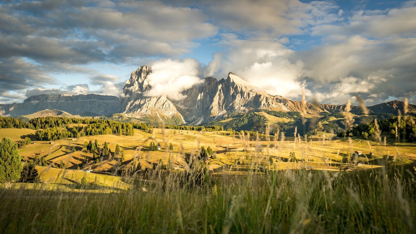 Обои свет, горы, природа, долина, light, mountains, nature, valley разрешение 1920x1200 Загрузить