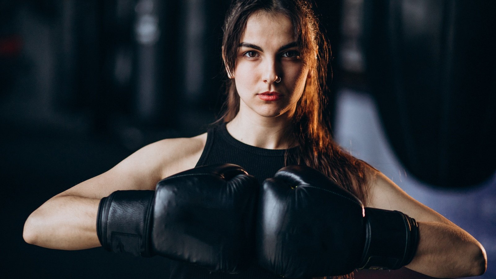 Обои девушка, спорт, бокс, перчатки, тренировка, girl, sport, boxing, gloves, training разрешение 5000x3333 Загрузить