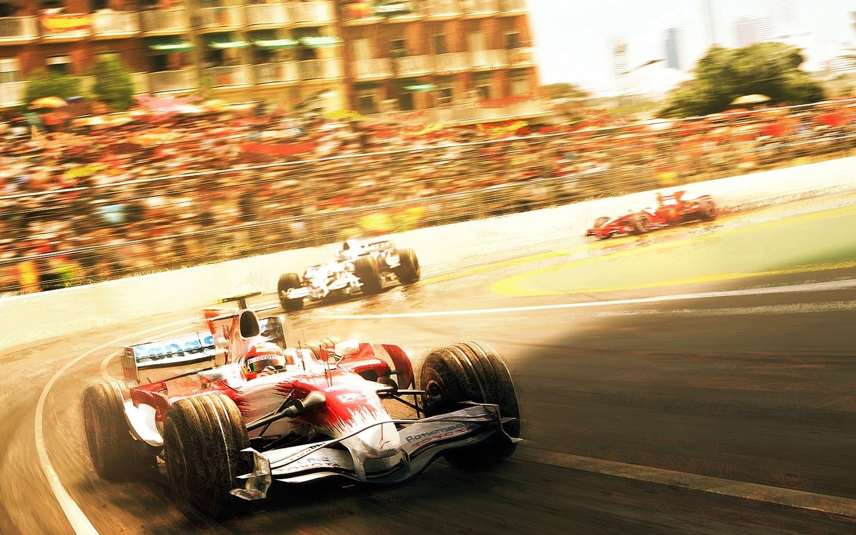 Обои formula1, 2008, toyota f1, timo glock разрешение 2560x1600 Загрузить