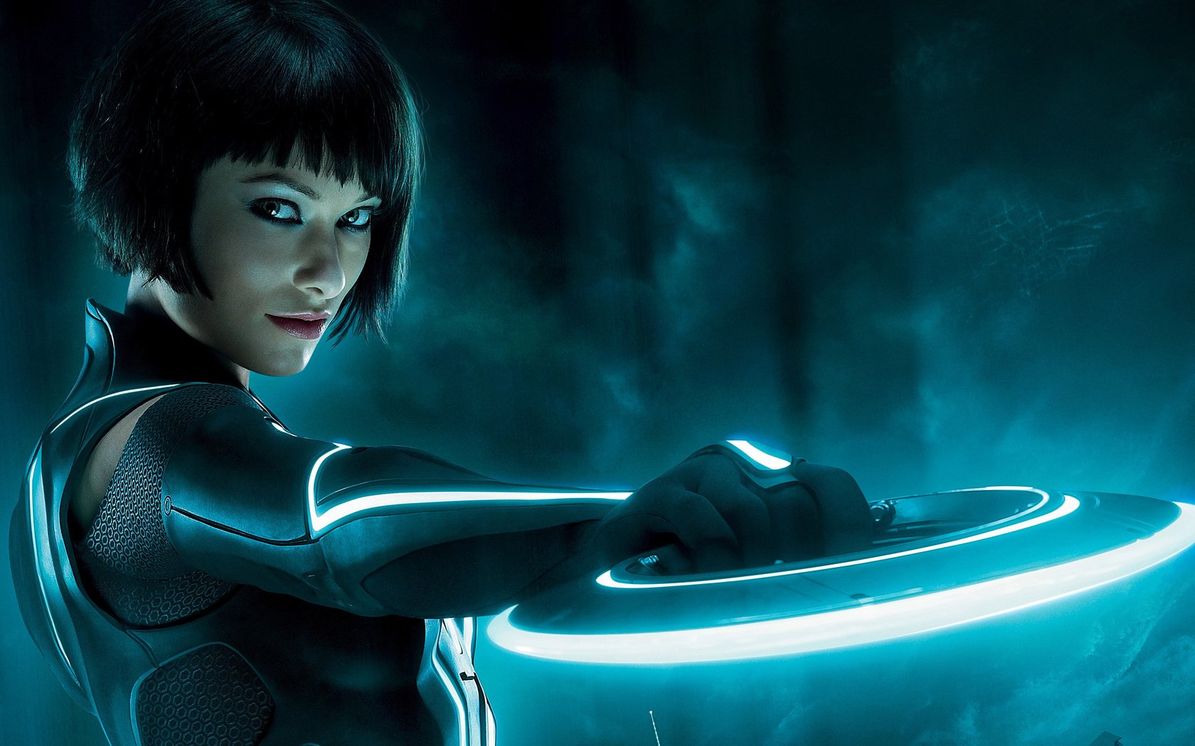 Обои диск, tron, оливия, оливия yайлд, disk, olivia, olivia wilde разрешение 3470x2550 Загрузить