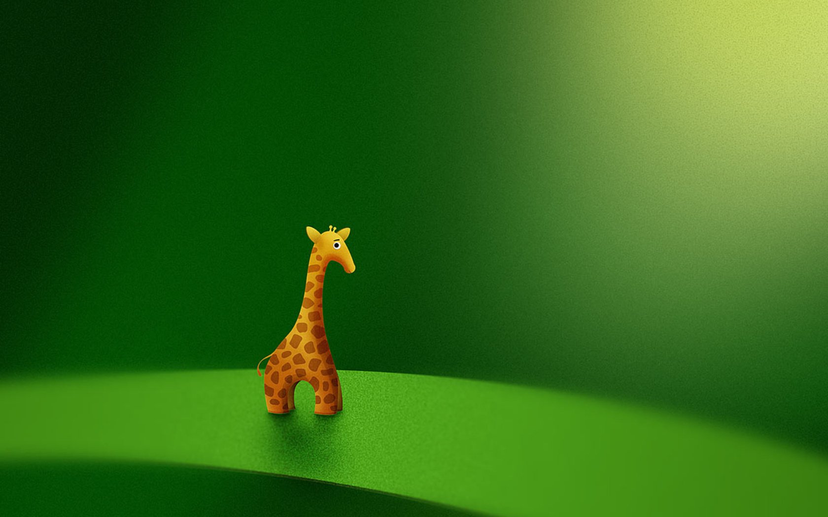 Обои игрушка, жираф, зеленый фон, владстудио, toy, giraffe, green background, vladstudio разрешение 2560x1600 Загрузить