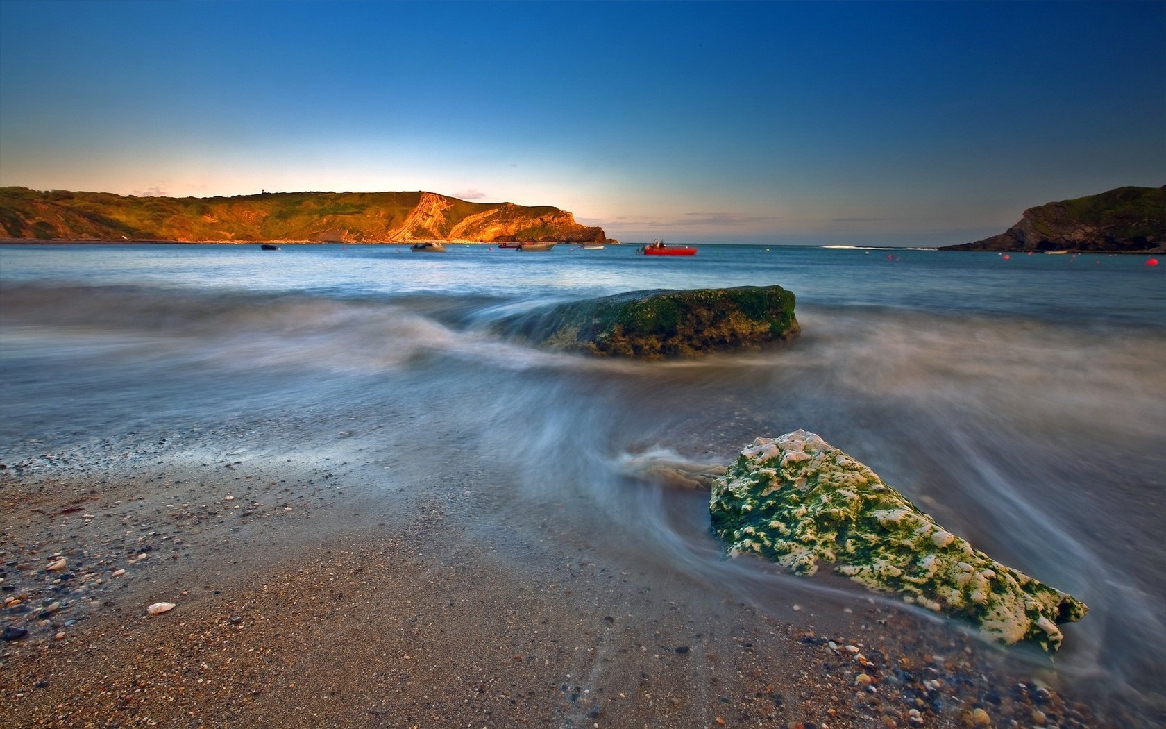 Обои вода, камни, берег, water, stones, shore разрешение 1920x1200 Загрузить