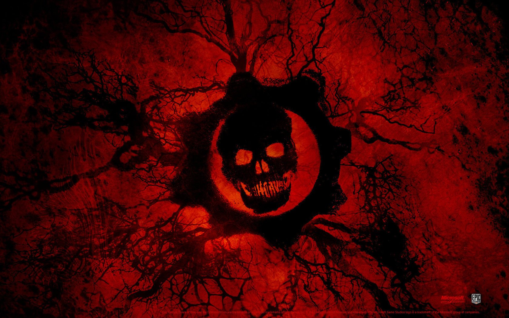 Обои кровь, череп, gears of war 3, blood, skull разрешение 1920x1200 Загрузить