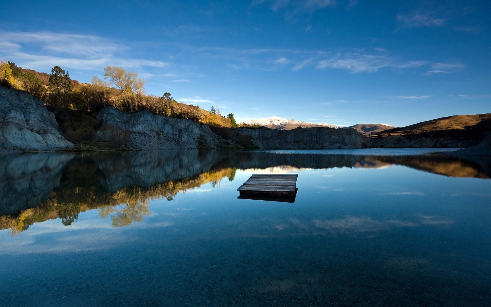 Обои небо, озеро, новая зеландия, blue lake jetty, кристальная чистота, рябь на воде, the sky, lake, new zealand, crystal clear, the ripples on the water разрешение 1920x1200 Загрузить