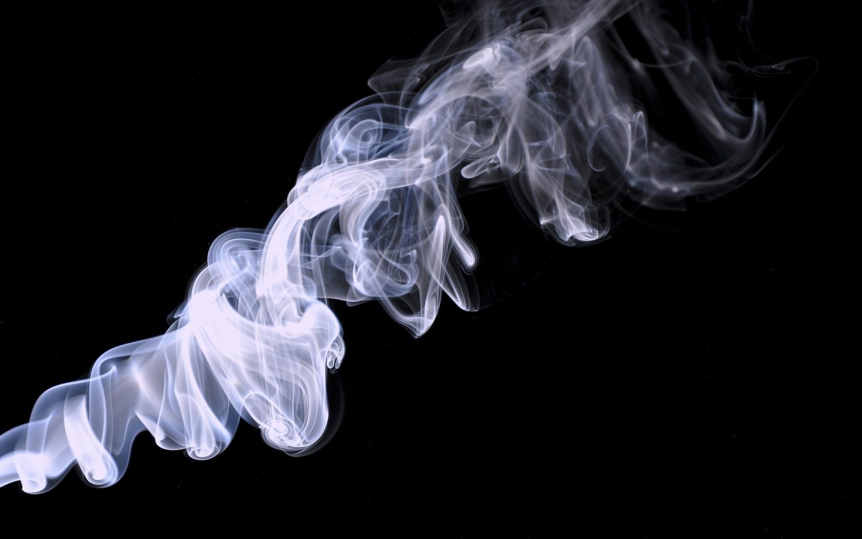 Обои дым, черный, smoke, black разрешение 2560x1600 Загрузить