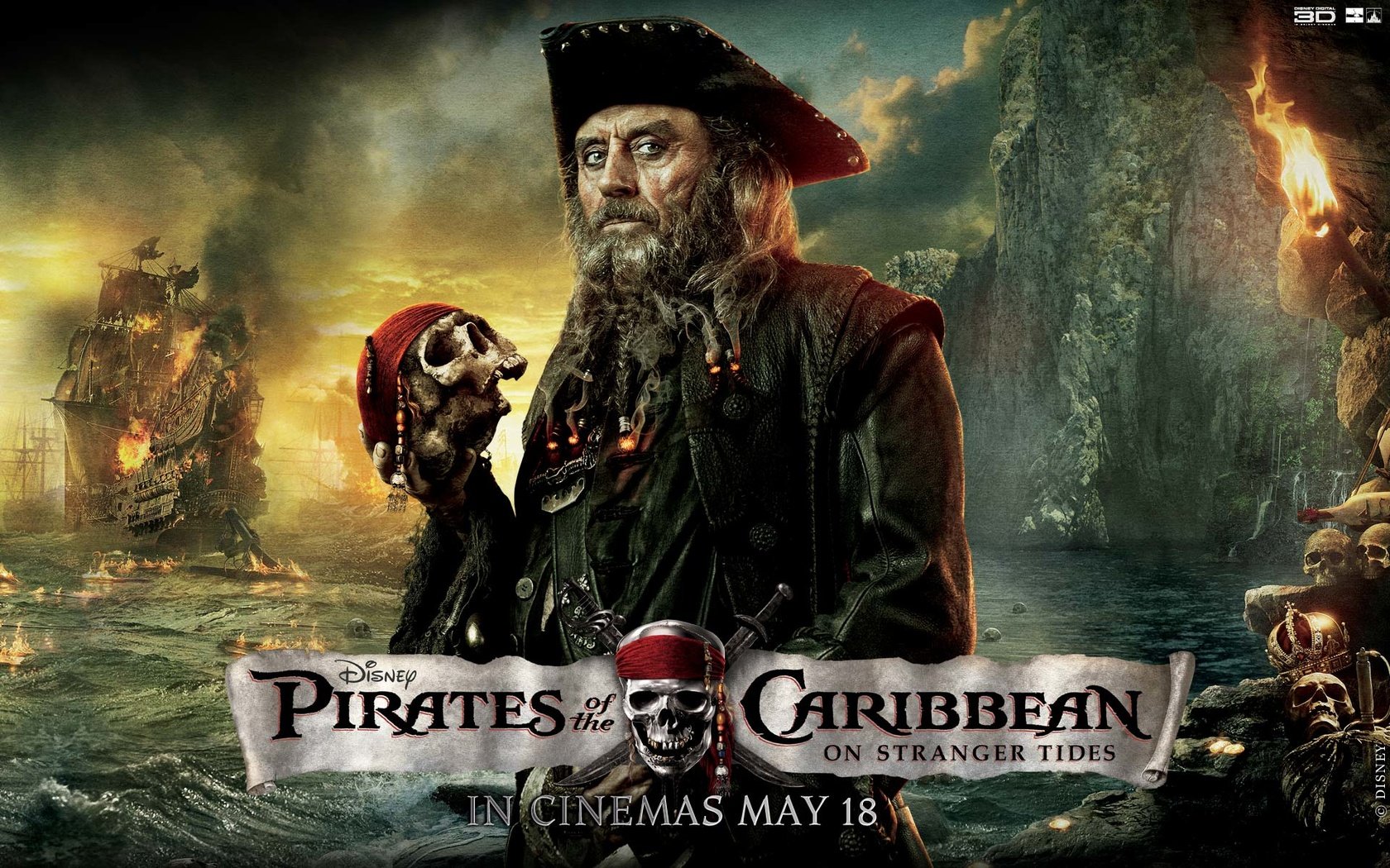 Черная борода Пираты карибского моря без смс