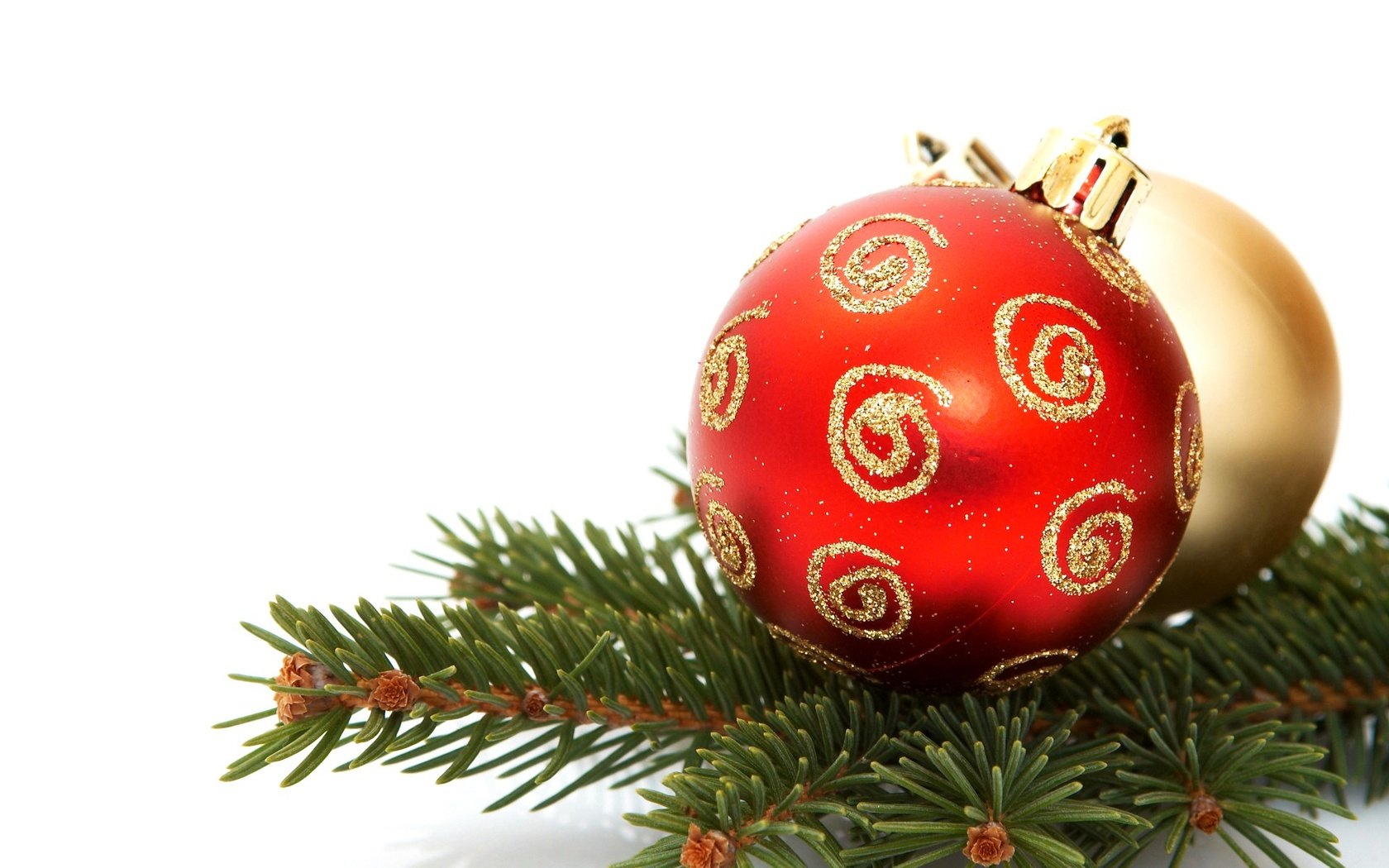 Обои шары, украшения, рождество, крупный план, новогодние украшения, balls, decoration, christmas, close-up, christmas decorations разрешение 1920x1200 Загрузить