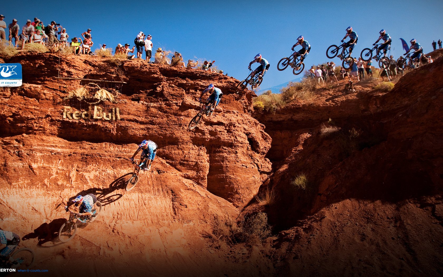 Обои полет, скорость, байк, маунтин байк, экстремальный вид спорт, flight, speed, bike, mountain bike разрешение 1920x1080 Загрузить