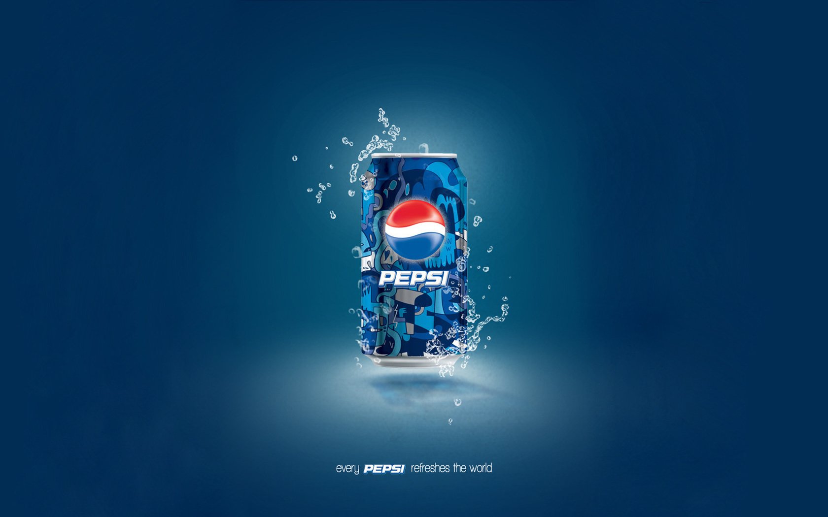 Обои фон, синий, капли, банка, пепси, background, blue, drops, bank, pepsi разрешение 1920x1080 Загрузить