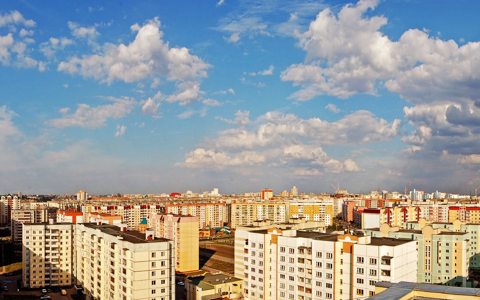 Обои город, дома, крыши, the city, home, roof разрешение 4887x1688 Загрузить