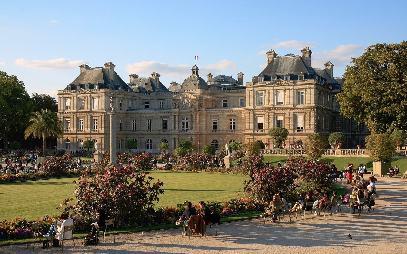 Обои франция, люксембургский дворец, france, the luxembourg palace разрешение 2888x1925 Загрузить