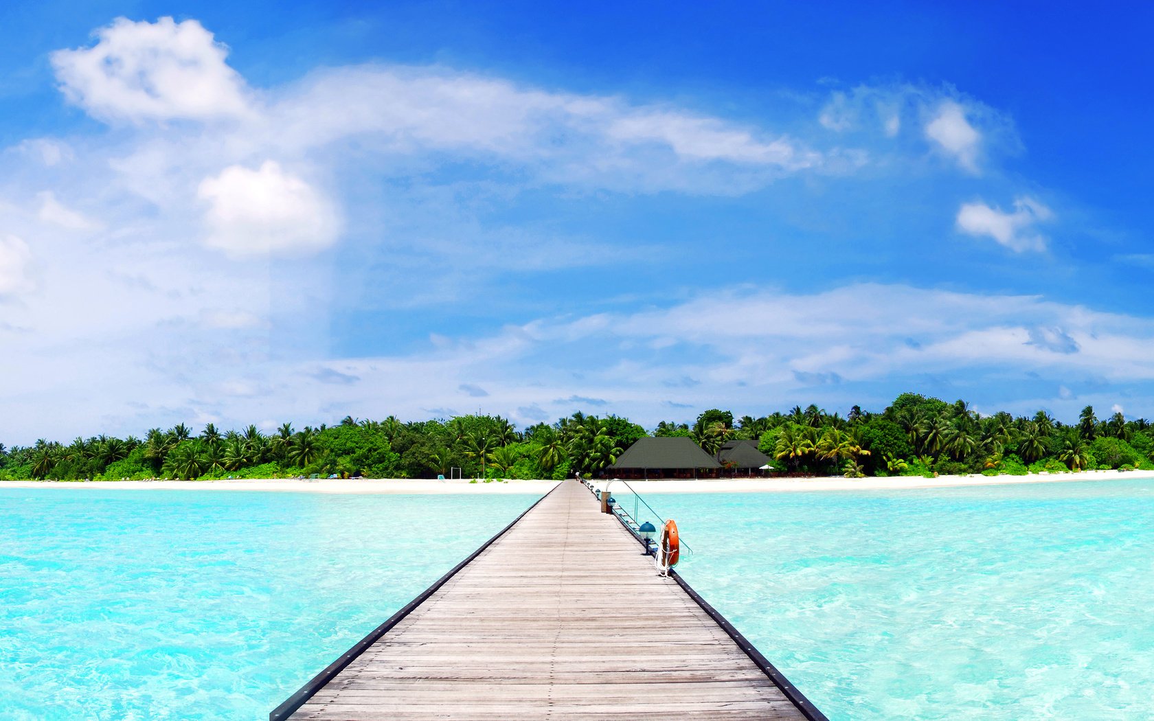 Обои остров, тропики, мальдивы, island, tropics, the maldives разрешение 4251x1412 Загрузить