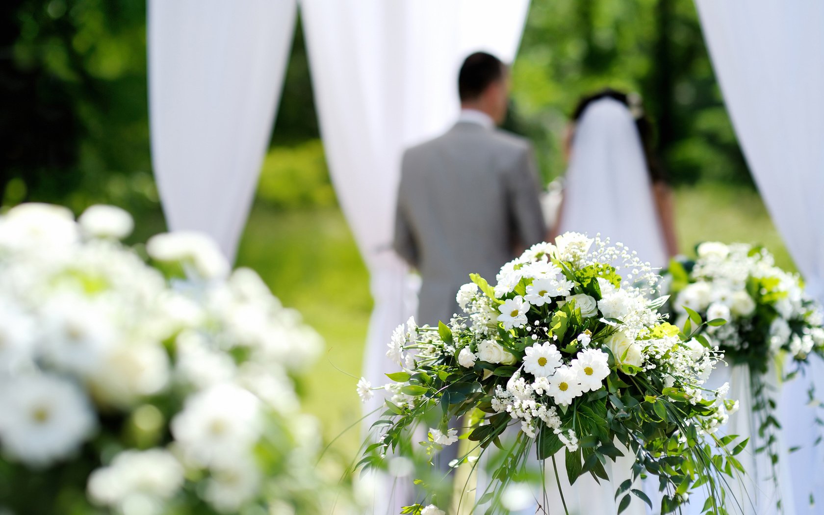 Обои цветы, природа, жених, свадьба, невеста, flowers, nature, the groom, wedding, the bride разрешение 1920x1200 Загрузить