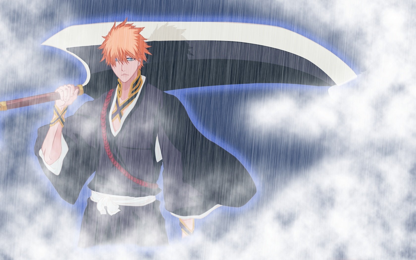 Обои kurosaki ichigo, блич, mech, paren, bleach разрешение 3000x1813 Загрузить