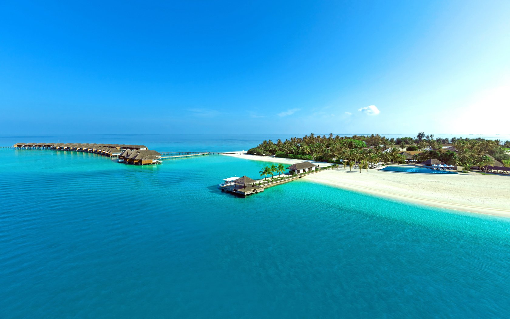 Обои море, пляж, остров, тропики, мальдивы, sea, beach, island, tropics, the maldives разрешение 5616x3744 Загрузить