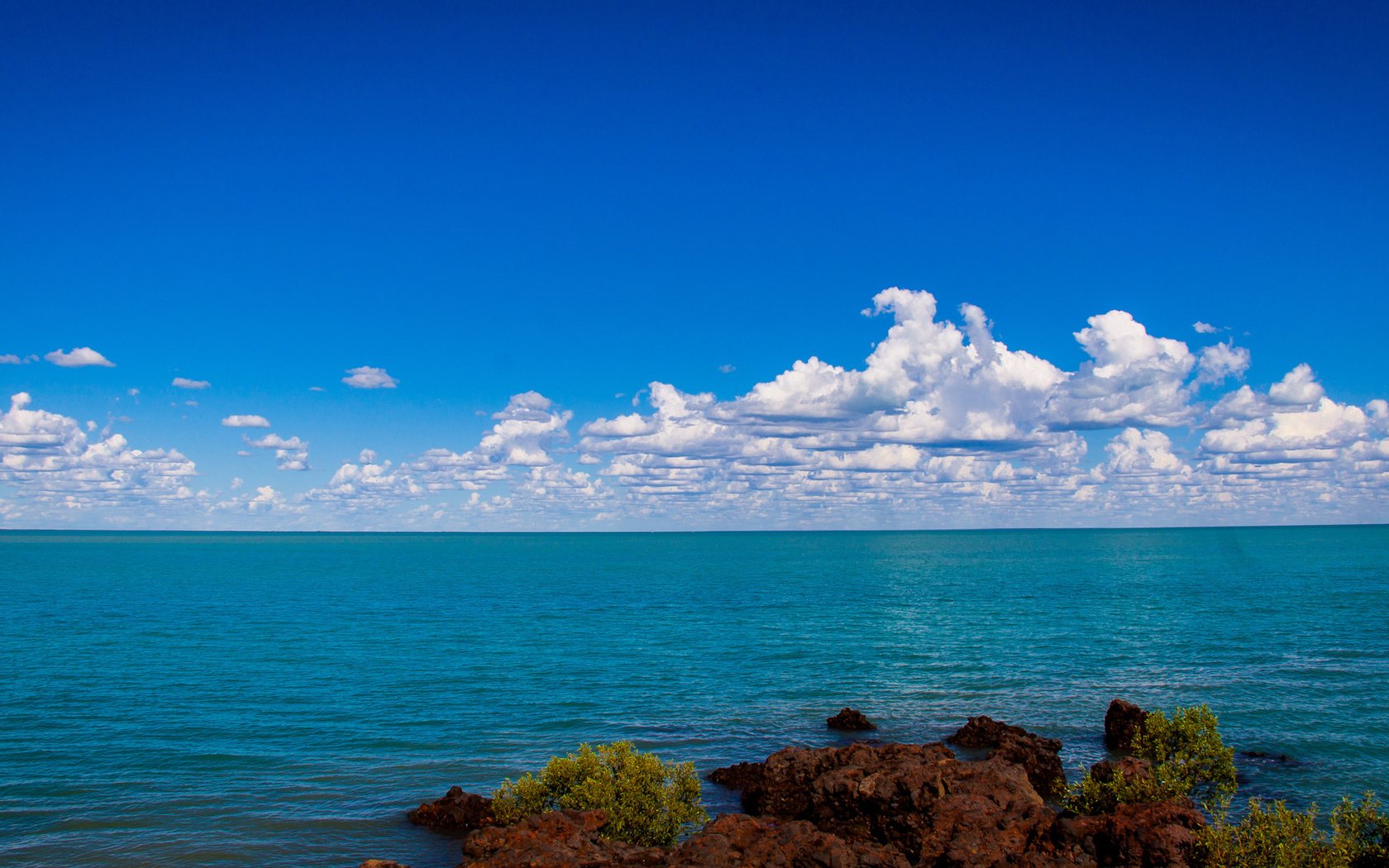 Обои небо, пейзаж, море, скалистый берег, the sky, landscape, sea, rocky shore разрешение 1920x1080 Загрузить